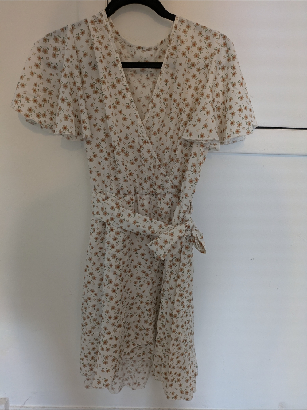 Floral Wrap Dress